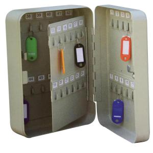 Cheap Stationery Supply of 5 Star Key Cabinet Steel Lockable Holds 48 Keys 918869 Office Statationery