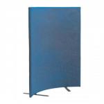 Trexus 800 Curved Screen Free-standing with Stabilising Feet W800xH1500mm Sky