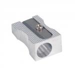 5 Star Pencil Sharpener Pocket-sized Metal for Max. Diameter 8mm Single Hole [Pack 5]