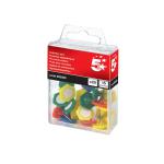 5 Star Indicator Pins 15mm Head Assorted Pack of 20