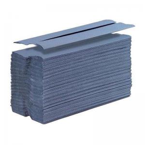 Cheap Stationery Supply of 5 Star Hand Towel C-Fold One-ply Recycled Material Sheet Size 230x305mm Blue 2800 Sheets Office Statationery