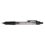 5 Star Gel Rollerball Retractable Medium 0.7mm Tip 0.4mm Line Black Ref GP110601 Pack of 12