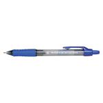 5 Star Gel Rollerball Retractable Medium 0.7mm Tip 0.4mm Line Blue Ref GP110601 Pack of 12