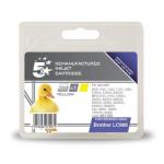 5 Star Compatible Inkjet Cartridge Page Life 400pp Yellow [Brother LC900Y Alternative]
