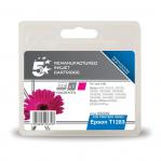 5 Star Compatible Inkjet Cartridge Capacity 3.5ml Magenta [Epson T1283 Alternative]