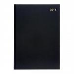 5 Star 2014 Diary Day to Page Saturday and Sunday Separate 70gsm W210x297mm A4 Black