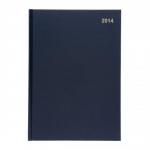 5 Star 2014 Diary Day to Page Saturday and Sunday Separate 70gsm W210x297mm A4 Blue