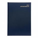 5 Star 2014 Appointment Diary Day to Page Half-hourly Intervals 70gsm W210xH297mm A4 Blue