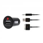 Kensington 2In1 Car Charg/Aux Audio Cbl