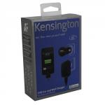 Kensington Usb Car And Wall Charger Black