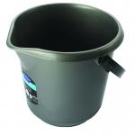 Addis 10Ltr Plastic Bucket Metallic 9642