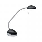 Alba Halox Halogen Desk Lamp Black