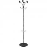 Alba Chrome Coat  Stand Foc Umbrella
