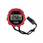 Acctim Stopwatch With Clock/Alarm Red