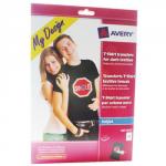 Avery Dark T-Shirt Transfer Pack 4 Dark