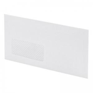 Cheap Stationery Supply of Postmaster Envelopes Wallet Gummed with Window 90gsm White DL Pack of 500 Office Statationery