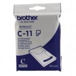 brother thermal printer paper a7 White  c11