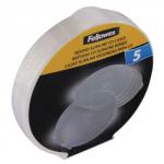 Fellowes Round Slim CD Case Pack of 5 Clear