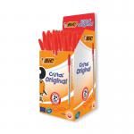 Bic Cristal Medium BallPen Red