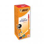 Bic Orange Fine BallPen Red 10112
