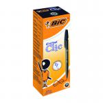 Bic Cristal Clic Ballpoint Pen  Black  850732