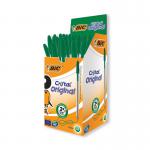 Bic Cristal Ballpoint Pen  Green 8373629