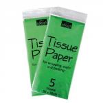 Coloured Tissue Paper 50x70cm P5 Green
