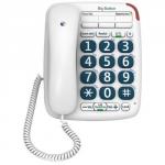 BT Big Button 200 Corded Telephone White