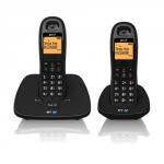 Bt 1000 Twin Dect Telephone Black