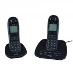 Bt 1500 Twin Dect/Tam Telephone Black