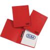 elba pressboard A4  25mm rbinder red