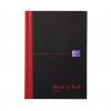 Black n Red Book Casebound 90gsm Ruled 192pp A6 Ref 10008042