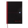 Black n Red Book Casebound 90gsm Ruled Indexed A-Z 192pp A6 