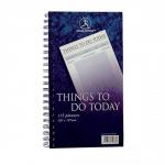 Challenge Planning Book Things to do Today Wirebound Perforated 115pp 280x152mm Ref 100080050