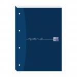 Cambridge Refill Pad Sidebound Ruled Margin Punched 4 Holes 70gsm 200pp A4 Ref 100080143 [Pack 5]