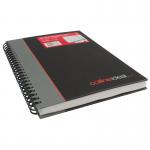 Collins Ideal Wiro Book Black A5 468W