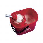 Mop Bucket Wringer 15Ltr Red SM15RD
