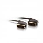Cablesto Std Rnd Scart Cable 2M Black