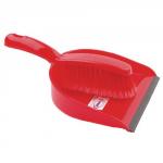 Bentley Dustpan Brush Set Red