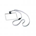 Durable Name Badge Textile Necklace Pack of 10