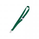 durable textile necklc 20mm Green p10 8137