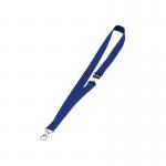 durable textile necklc 20mm Blue p10 8137