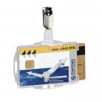 Durable Dual Security Pass Holder Pack of 25