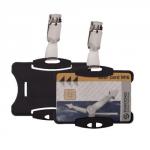 Durable Dual Security Pass Holder Pack of 25