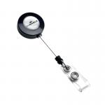 Durable Badge Reel Charcoal Pack of 10