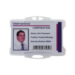 Durable Sec Pass Holder no clip Pack of 50