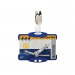 Durable Pass Holder Pack of 25 Blue 999108010