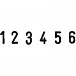 Colop Numbering Stamp Blister 04006