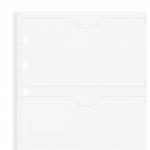Filofax A5 Business Card Holder Refill