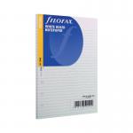 Filofax Personal White Ruled Shts 133008